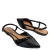 Sapatilha Feminina Slingback Bico Fino Preto Verniz Lara Sapatilhas na internet