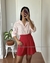 Shorts Viscolinho Letícia Vermelho - comprar online