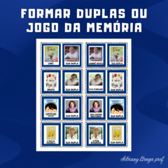 Forme Duplas ou Jogo da memória da Literatura Infantil