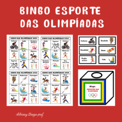BINGO: ESPORTES DAS OLIMPÍADAS