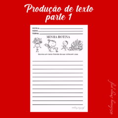 Produção de texto - parte 1