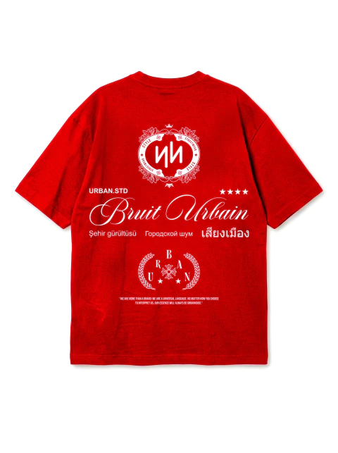 Over. Camiseta Bruit Urban - 310gr Algodon