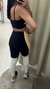 Conjunto London Tri - Preto / Off / Creme - Danibella Moda Fitness