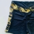 Short Slim recorte na lateral - Preto C/Camuflado - Danibella Moda Fitness