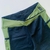 Short Slim recorte na lateral - Preto C/Verde musgo - Danibella Moda Fitness