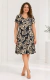 VESTIDO PLUS SIZE MALHA ROMANTIC REF; 404 - Moda Mais Atacado