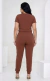 CALÇA PLUS JOGGER CANELADO REF; 749 na internet