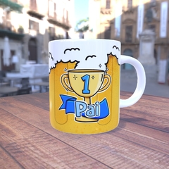 Caneca com a estampa: Essa caneca pertence ao melhor pai do mundo.