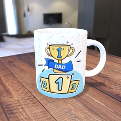 Caneca com a estampa: Best Dad on the world.