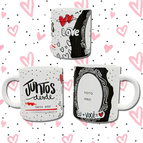 Caneca personalizada - Juntos desde...