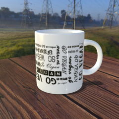 Caneca Personalizada - Go Vegan