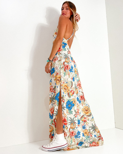 VESTIDO LONGO FLORA na internet