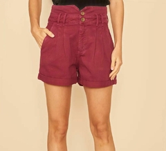 SHORT SARJA COS ASSIMETRICO -UVA