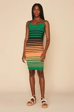 VESTIDO TRICOT - PLANTA