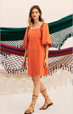 VESTIDO ZENDAYA- LARANJA