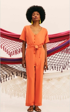MACACÃO ZENDAYA -LARANJA