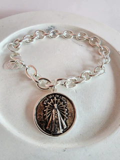 Pulsera Acero Blanco (PAD091) - comprar online