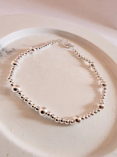 Pulsera Acero Blanco (PAD0264)