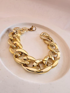 Pulsera Acero Dorado (PAD052)