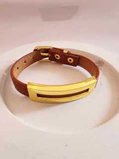 Pulsera Acero Dorado (CAD0169)