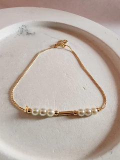 Pulsera Acero Dorado (TAD026) - comprar online