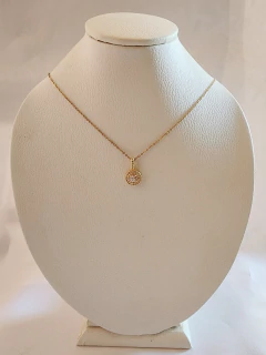 Gargantilla Acero Dorado (CAD069) - comprar online