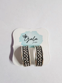 Aros Acero Blanco (A194) - comprar online