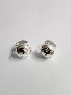 Aros Acero Blanco (CAD0215) - comprar online
