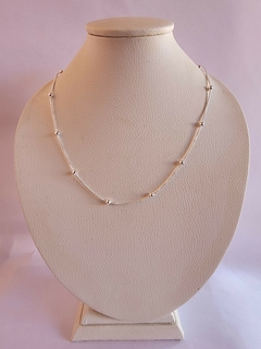Gargantilla Acero Blanco (C95) - comprar online