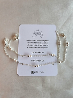 Pulsera Acero Blanco (P277) - comprar online