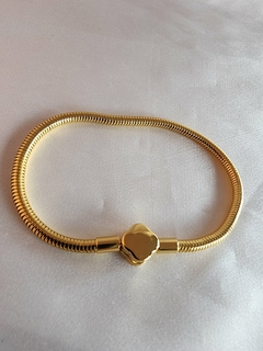 Pulsera Acero Dorado (P239) - comprar online