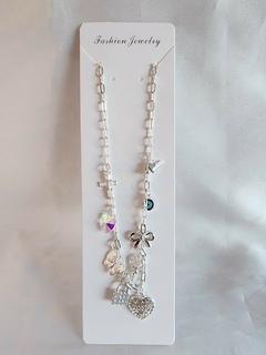 Gargantilla Acero Blanco (c114) - comprar online