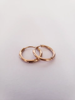 Aros Acero Dorado (AAD075)