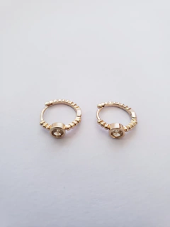 Aros Acero Dorado (AAD0261)