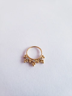 Aros Acero Dorado (AAD0165)