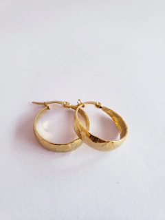 Aros Acero Dorado (AAD0311)