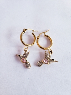 Aros Acero Dorado (AAD0145)