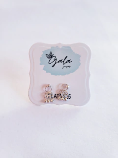 Aros de Plata (Cierre Mariposa) (AP0576) (4)