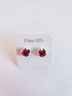 Aros de plata (Cierre Mariposa) (4,5)