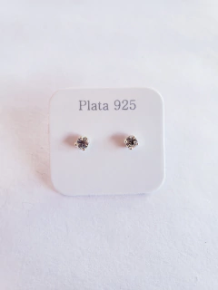 Aros de Plata (Cierre Mariposa)