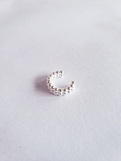 Aros "Cuff" Acero Blanco (AAB052)