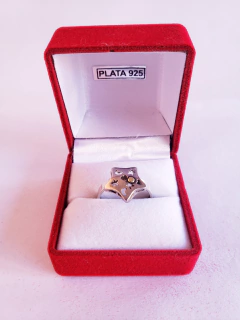 Anillo de Plata "Nro.13" (ANI043) - (10,5)