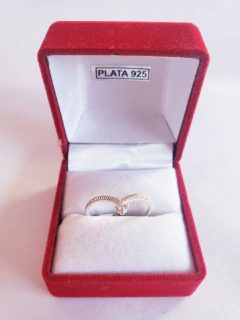Anillo de Plata "Nro.18" (ANI010) - (8,3)