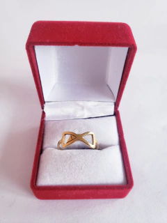 Anillo Acero Dorado (ANI0554)