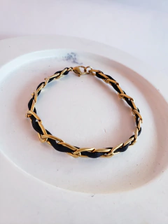 Pulsera Acero Dorado (TAB0195)