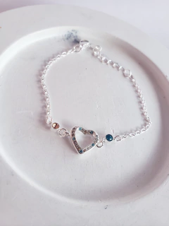 Pulsera Acero Blanco (PAD099)