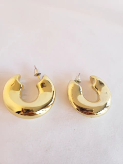 Aros Acero Dorado (AAB0157)
