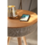 Mesa De Luz Parlante Bluetooth Con Cargador Inalambrico incorporado