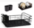 Escurridor secaplatos metalico con bandeja y porta utensillos - comprar online