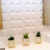 Planta Artificial En Maceta Ceramica Con Soporte Metalico Gold